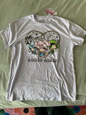 Rodeo Girls Short Sleeve Tee - White